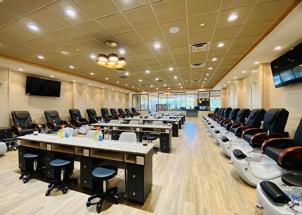 Deluxe Nail Salon and Spa by D & B Engineering & Construction, Inc.